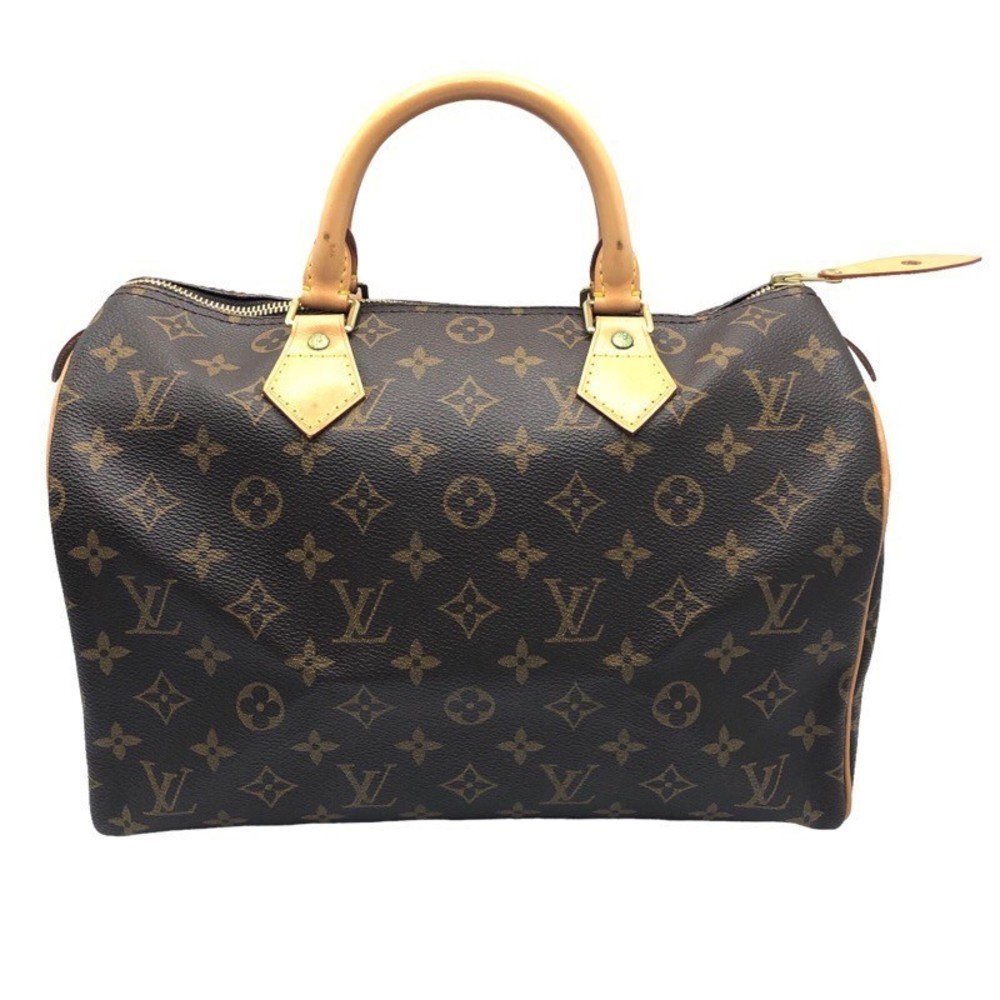LOUIS VUITTON Speedy 30 Brown GD Handbag